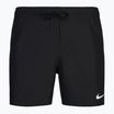 Herren Nike Logo Tape 5" Volley Badeshorts schwarz