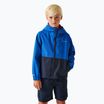 REGATTA Hanleigh II Kinder Regenjacke olympisch blau/navy/tangerine tango