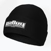 Herren Wintermütze Pitbull Beanie One Tone Boxen schwarz