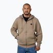 Hoodie mit Reißverschluss Herren Pitbull Small Logo Hooded Zip pale sand