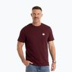 Shirt Herren Pitbull Small Logo dark burgundy