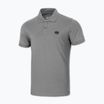 Herren Pitbull Polo Jersey Small Logo grau