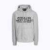 Hoodie Sweatshirt Herren Pitbull Driving Hooded Sweatshirt grey/melange