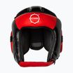 Octagon Boxhelm Carbon rot