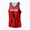 Herren-Tanktop Octagon Diamond rot