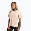 Damen-Trainings-T-Shirt Gym Glamour Glamour Beige 419