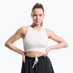 Damen-Workout-Top Gym Glamour Tied Weiß 441