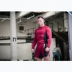 Rashguard Longsleeve Herren HOOK FIGHTING Base Rot