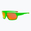 GOG Zonda matt neongrün/rot Sonnenbrille
