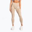 Damen-Leggings Gym Glamour Basic Scrunch beige