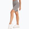 Damen Biker-Trainingsshorts Gym Glamour Push Up 2.0 ghost grey