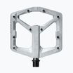 Crankbrothers Stamp 2 roh Silber Fahrradpedale