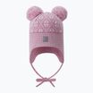 Reima Kinder Wintermütze Kuuru grau rosa