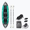 Aqua Marina Recreational Kayak grün Laxo-380 3-Personen aufblasbares 12'6″ Kajak