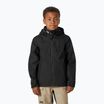 Kinder Segeljacke Helly Hansen Crew Hooded JR schwarz