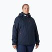 Damen Segeljacke Helly Hansen Crew Hooded Midlayer Plus 2.0 navy