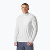 Herren-Trekking-Sweatshirt Helly Hansen Shine Solen 1/2 Zip Hoodie weiß