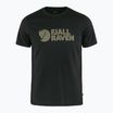 Herren-Trekking-T-Shirt Fjällräven Logo schwarz F87310