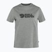 Damen-Trekking-T-Shirt Fjällräven Logo grau F87146