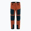 Trekkinghose Herren Fjällräven Keb Agile autumn leaf/ dark navy
