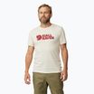 Fjällräven Herren-T-Shirt Logo Kreide weiß