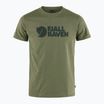 Herren-Trekking-T-Shirt Fjällräven Logo lorbeergrün