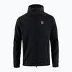 Herren-Trekkingjacke Fjällräven Expedition Fleece Hoodie schwarz