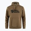 Herren Fjällräven Logo Hoodie holzbraun