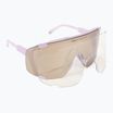 Fahrradbrille POC Devour purple quartz translucent/clarity road silver