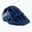 Fahrradhelm POC Kortal Race MIPS opal blue/uranium black metallic/matt