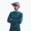 Herren-Radsport-Langarmhemd POC Reform Enduro Jersey dioptase blue