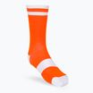 Radsocken POC Lure MTB Long zink orange/hydrogen white