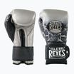 Boxhandschuhe Cleto Reyes Velcro SPaarring silver/black