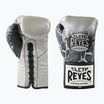 Boxhandschuhe Cleto Reyes Velcro SPaarring silver/black