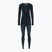 Set aus thermoaktiver Unterwäsche Damen ODLO Fundamentals Performance Warm dark saphire/ blue radiance