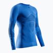 Herren Thermo-Aktiv-Langarmshirt X-Bionic Energizer 4.0 Blüte blau/schwarz