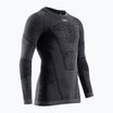 Herren thermoactive Langarm-Shirt X-Bionic Symbio Merino Shirt rhino grey