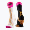 X-Socks Trailrun Terraskin Expert Crew Socken yinyang/x schwarz/x weiß/fluo pink