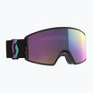 Skibrille SCOTT React black/aurora green/enhancer teal chrome/pro green