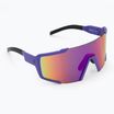 SCOTT Shield ultra lila/grau verchromte Sonnenbrille