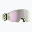 Skibrille SCOTT React AMP Pro acid yellow/amp pro lavender chrome/amp pro green