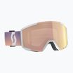 Skibrille SCOTT Shield white/soft pink/enhancer rose chrome