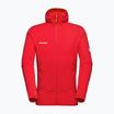 Herren-Trekking-Sweatshirt Mammut Taiss Light ML mit Kapuze mammut rot