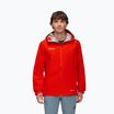 Herren Mammut Crater Light HS Hooded Regenjacke rot