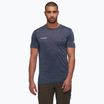 Mammut Tree Wool FL Herren-Trekking-T-Shirt marine melange