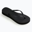 Havaianas Slim Platform Damen Flip Flops schwarz