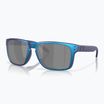 Oakley Holbrook XL matt cyan/blau colorshift/schwarz polarisierte Sonnenbrille