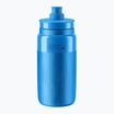 Elite FLY Tex 550 ml blau/graue Logo-Fahrradflasche