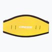 Cressi Neopren Maskenband Abdeckung gelb