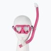 Cressi Moon Kid Tauchset + Top Light Maske + Schnorchel rosa DM200740